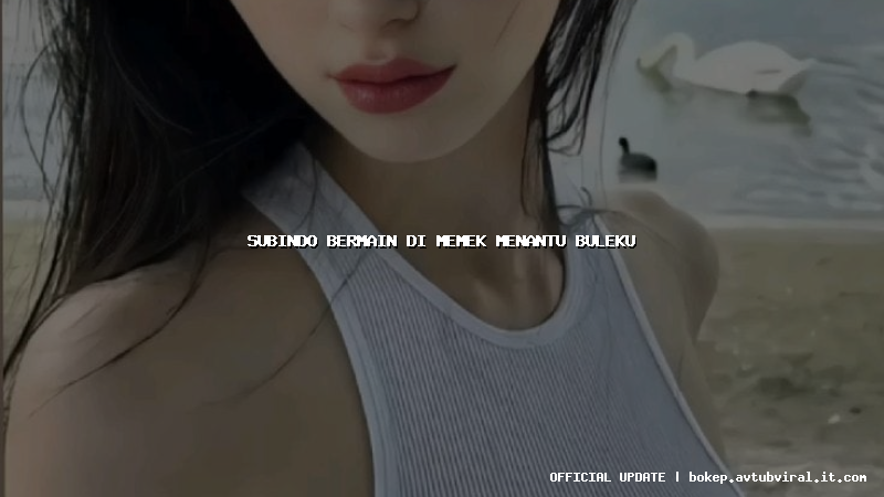 subindo bermain di memek menantu buleku