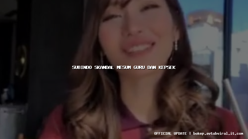 subindo skandal mesum guru dan kepsek
